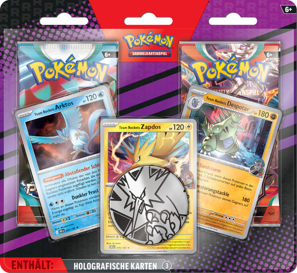 Pokémon 2er Blister Arktos, Zapdos & Despotar 🇩🇪