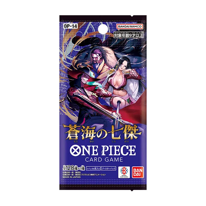 One Piece Card Game - OP-14 The Azure Sea's Seven Booster Pack JP