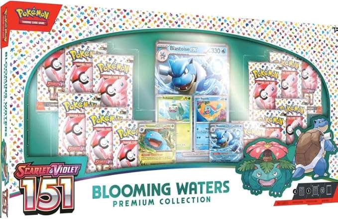 Pokémon TCG Scarlet & Violet 151 – Blooming Waters Premium Collection Box 🇬🇧