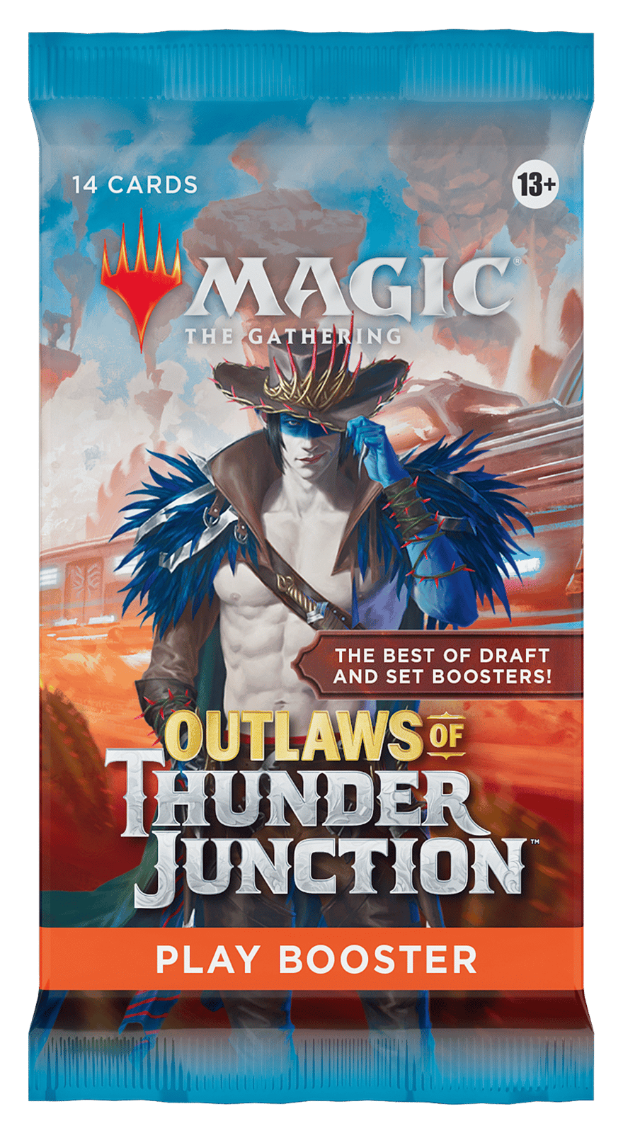 Magic: The Gathering – Outlaws of Thunder Junction Einzelbooster mit seltenen und mächtigen Karten für Sammler und Spieler