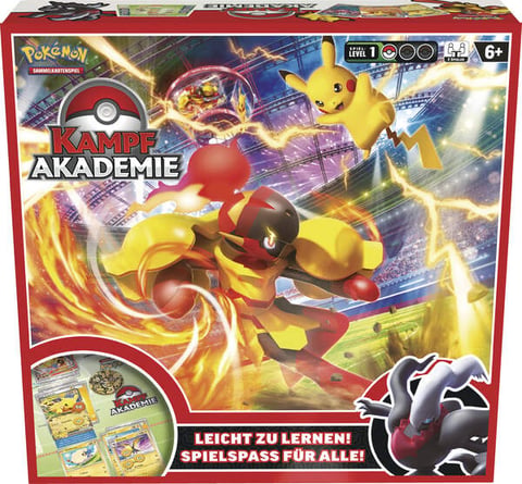 Pokémon Kampfakademie 2024 (Deutsch) – umfassendes Starter-Set mit Karten, Zubehör und Anleitungen für Neueinsteiger im Sammelkartenspiel