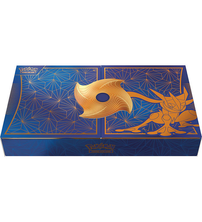 Pokémon Ultra Premium Collection Greninja (Englisch) mit exklusiven Promo-Karten, Boosterpacks und hochwertigem Sammlerzubehör