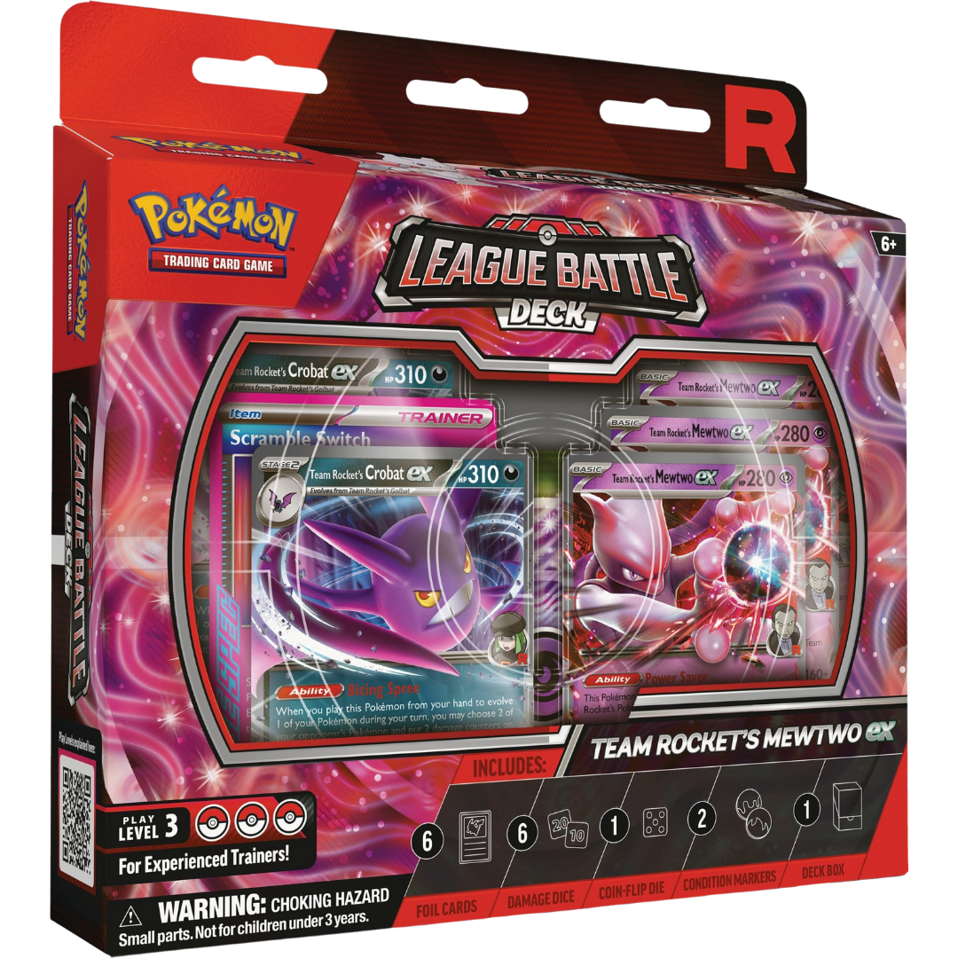 Pokémon Liga-Kampfdeck Team Rocket Mewtu-ex 🇩🇪