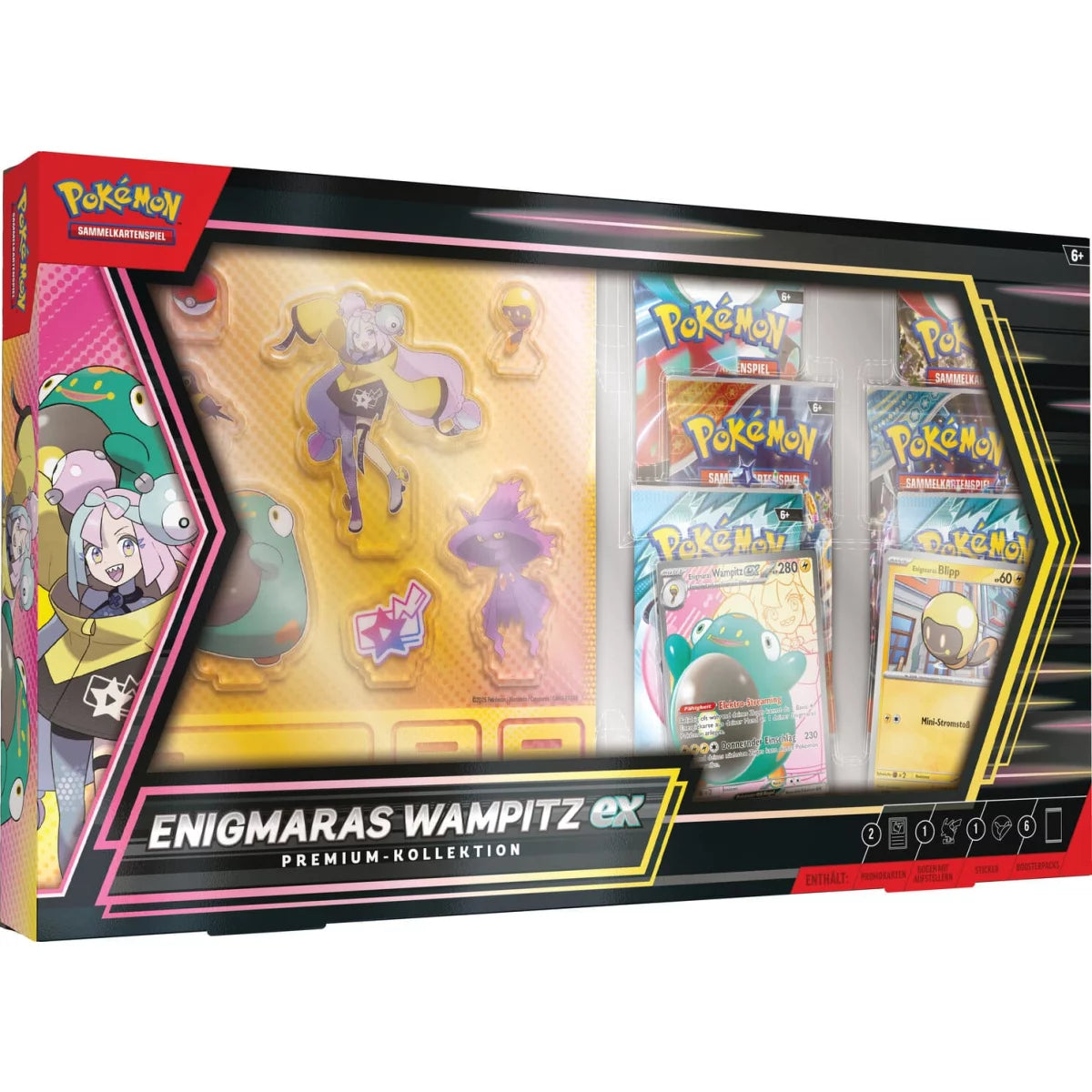 Pokémon Enigmaras Wampitz-ex Premium-Kollektion – 🇩🇪