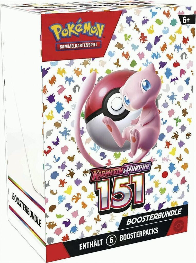 Pokémon Karmesin & Purpur – 151 Booster Bundle 🇩🇪