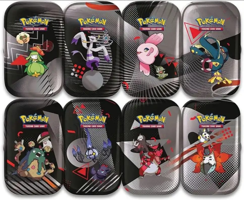 Pokémon Mini Tin– Schwarze Blitze & Weiße Flammen 🇩🇪