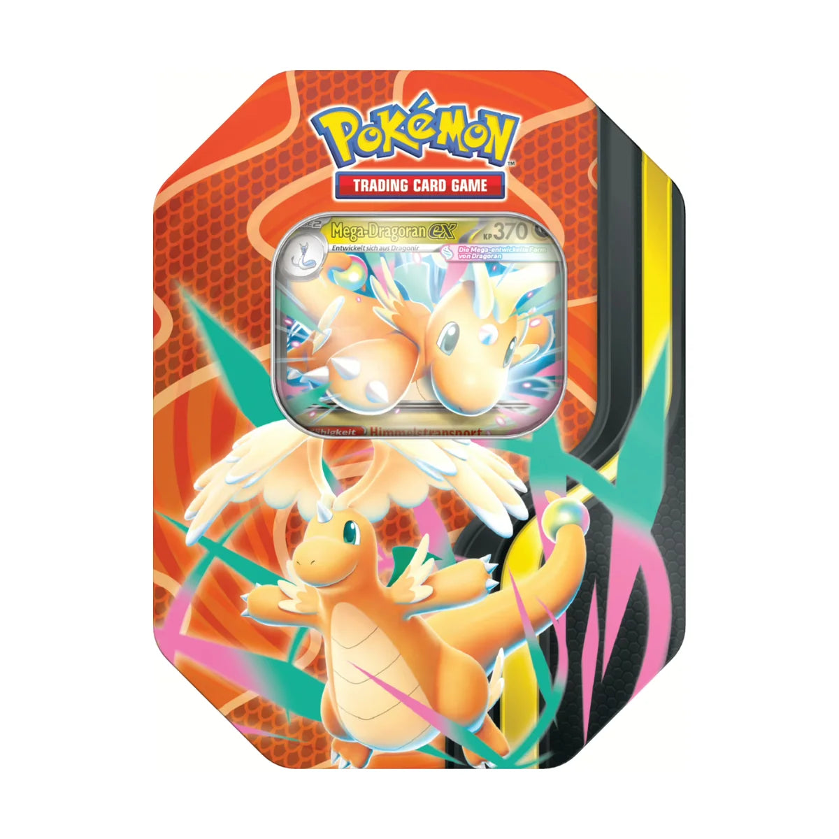 Pokémon Tin 130 – Mega-Dragoran-ex Tin-Box 🇩🇪 (Vorbestellung für den 16.09.2026)