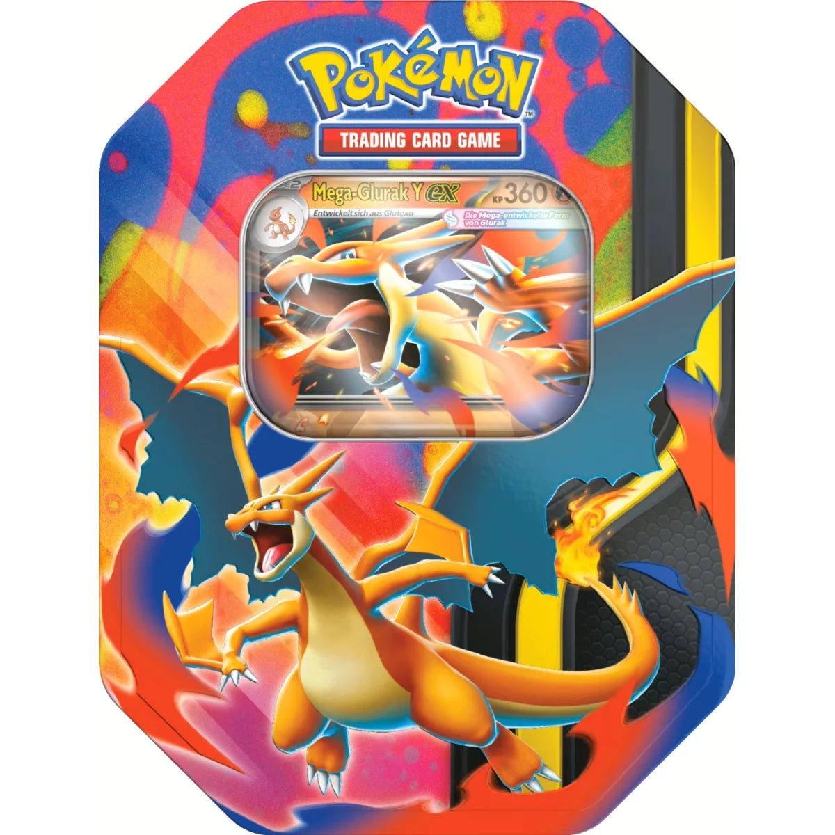 Pokémon Mega-Glurak Y ex Tin Box 2026 🇩🇪