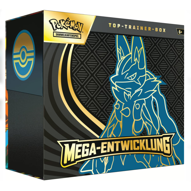 Pokémon Mega-Entwicklung MBE4 Top-Trainer-Box – Lucario 🇩🇪
