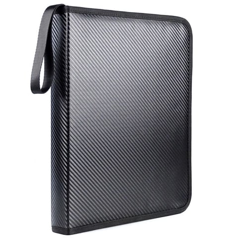 Trading Card Binder – A4 Ring Binder | 25 Pages, Expandable | Space for 450 Cards