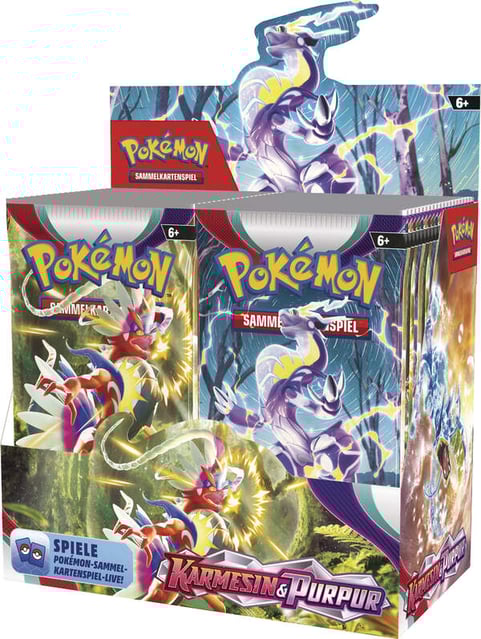 Pokémon – Karmesin & Purpur: Base Set 36er Display 🇩🇪