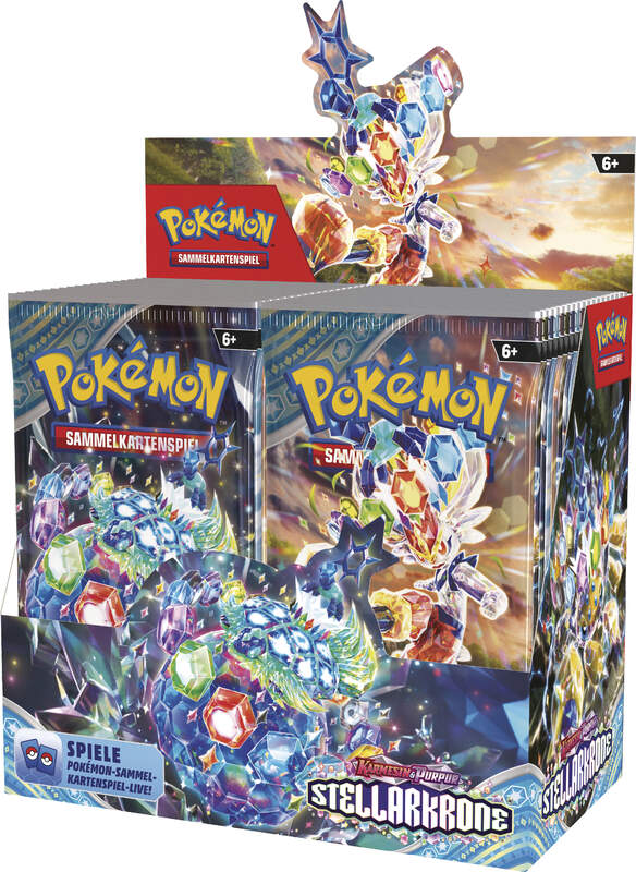Pokémon Karmesin & Purpur – Stellarkrone 36er Booster Display 🇩🇪