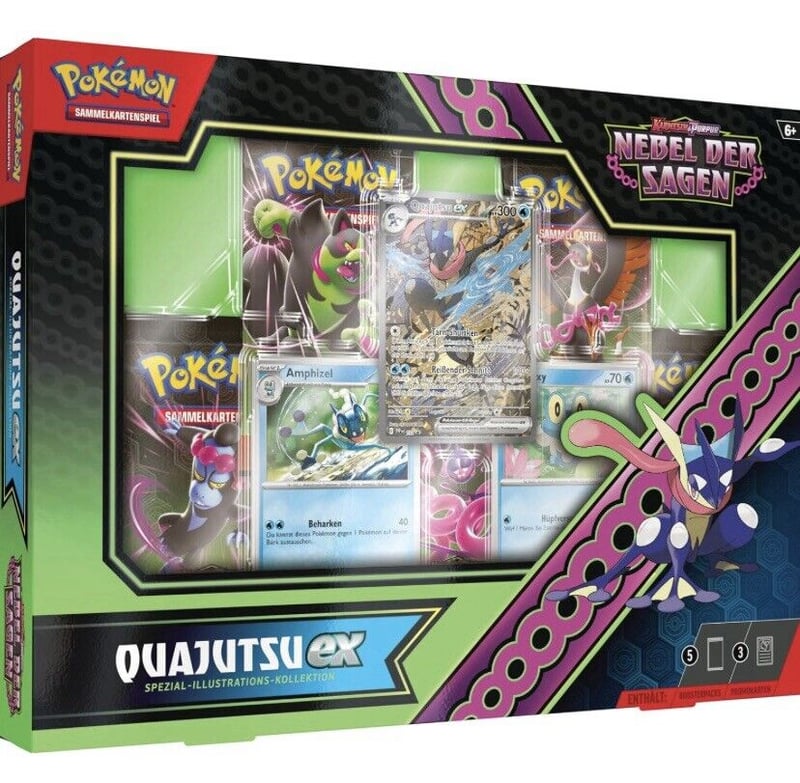 Pokémon Karmesin & Purpur – Nebel der Sagen Spezial-Illustration Kollektion Quajutsu ex 🇩🇪