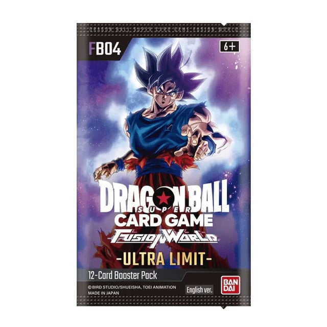 Dragonball Fusion World FB-04 Einzelbooster | Englisch | TCG Karten