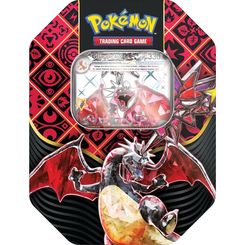 Pokémon Karmesin & Purpur: Paldeas Schicksale – Tin Box Glurak ex 🇩🇪