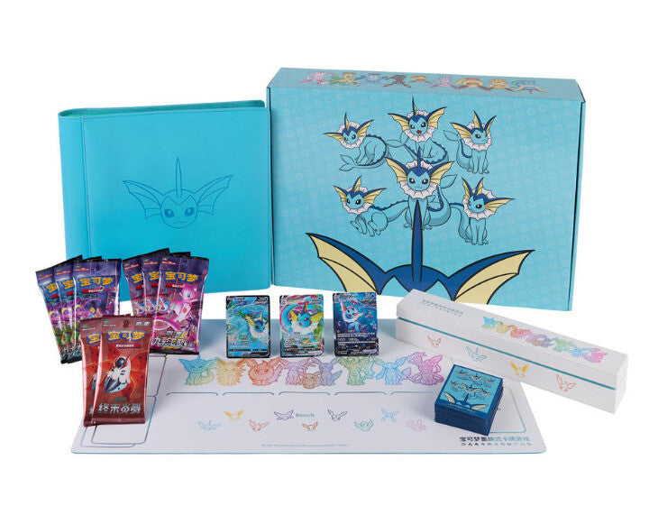 Pokémon Aquana VMAX Gift Box (CSH1) – Chinesisch Promo & Booster