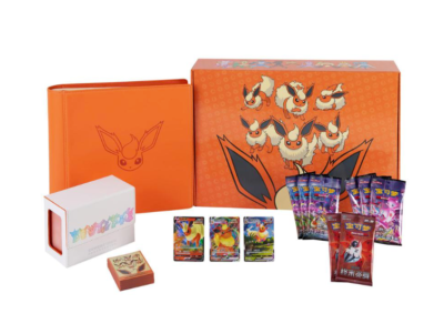 Pokémon Flamara VMAX Gift Box (CSH3) – Chinesisch