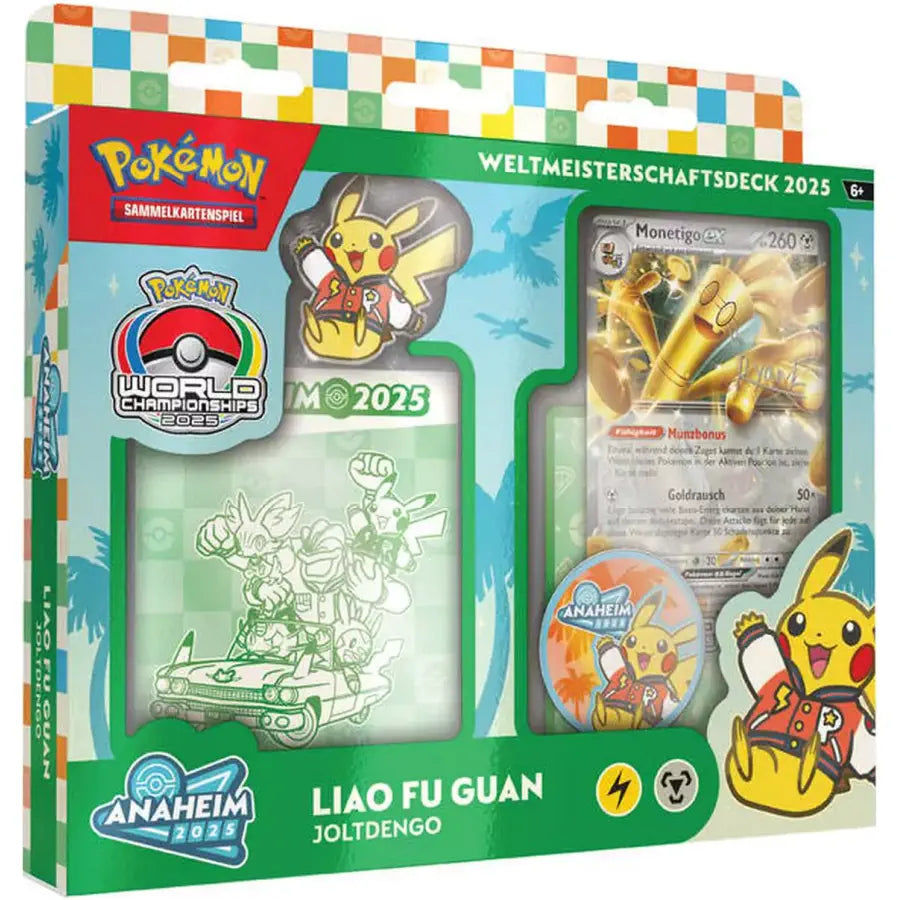 Pokémon Weltmeisterschaftsdeck 2025 – Liao Fu Guan 🇩🇪