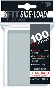 Ultra Pro PRO-FIT Sleeves 100x Inner Sleeves Side-Load