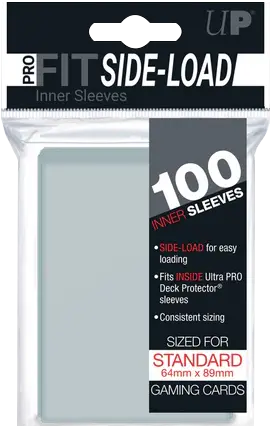 Ultra Pro PRO-FIT Sleeves 100x Inner Sleeves Side-Load