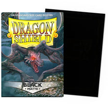 Dragon Shield Standard Sleeves – Matte Black AT-11002 (100 Sleeves)
