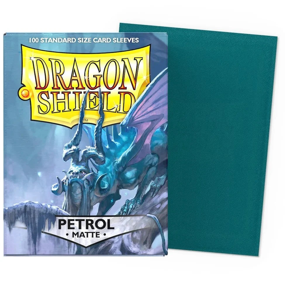 Dragon Shield Standard Sleeves – Matte Petrol AT-11020 (100 Sleeves)