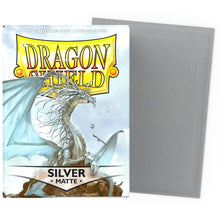 Dragon Shield Standard Sleeves – Matte Silver AT-11008 (100 Sleeves)