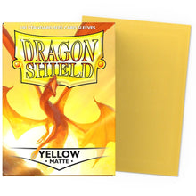 Dragon Shield Standard Sleeves – Matte Yellow AT-11014 (100 Sleeves)