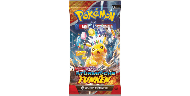 Pokémon - Karmesin & Purpur 08: Stürmische Funken Booster 🇩🇪