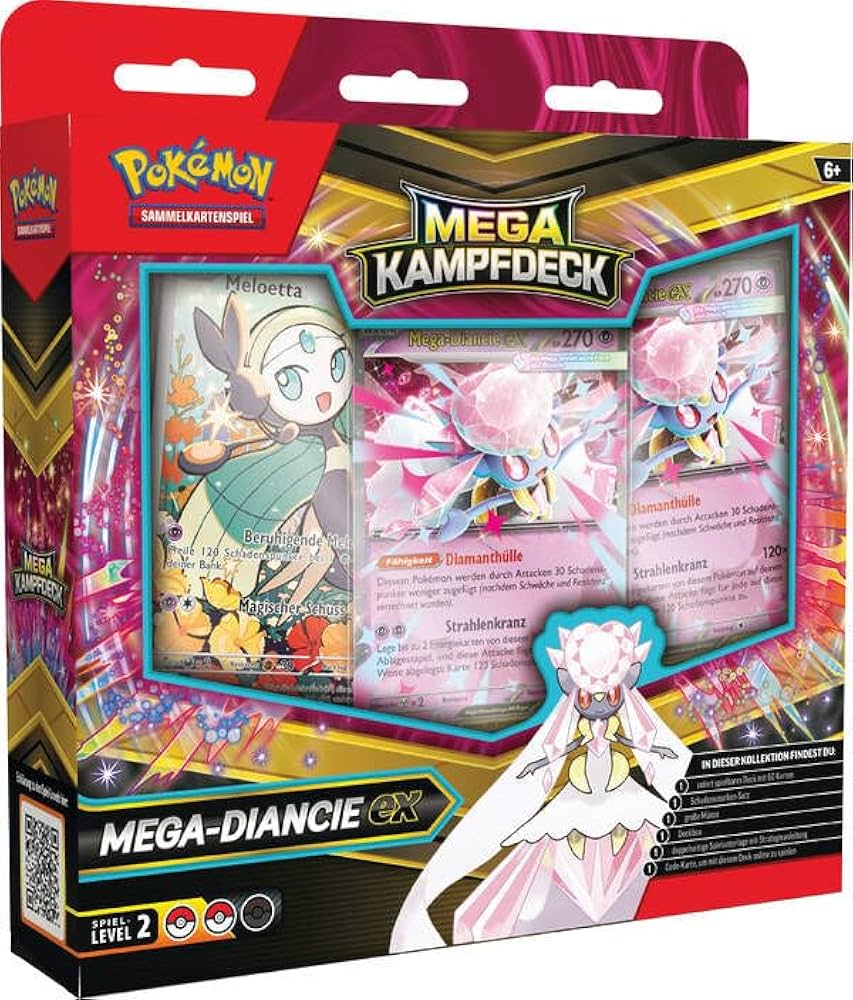 Mega-Diancie-ex Mega Kampfdeck 🇩🇪