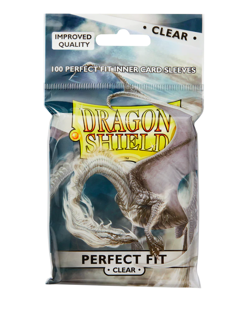 Dragon Shield Perfect Fit Toploading Inner Sleeves – Clear