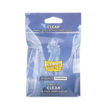 Dragon Shield Perfect Fit Thick Inner Sleeves – Clear