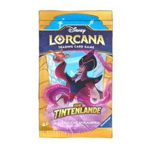 Disney Lorcana – Die Tintenlande Einzelbooster mit exklusiven Sammelkarten aus der Erweiterung, ideal für Spieler und Sammler