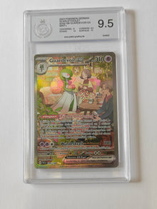 Guardevoir ex Karte 245/198 aus der Pokémon Scarlet & Violet Serie, Zustand MINT+ 9.5 (Deutsch) – hochwertige Sammlerkarte von 2023