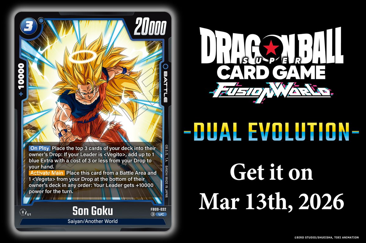 Dragon Ball Super Card Game Fusion World FB09 – Display 🇬🇧