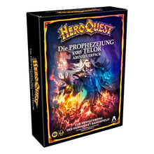 HeroQuest Die Prophezeiung von Telor Abenteuerpack Erweiterung (Deutsch) – spannende Erweiterung für das Brettspiel mit neuen Quests und Charakteren