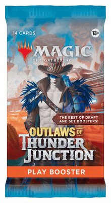 Magic: The Gathering – Outlaws of Thunder Junction Einzelbooster mit seltenen und mächtigen Karten für Sammler und Spieler