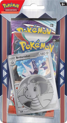 Pokémon Briduradon 2-Pack Blister Deutsch – Blisterpack mit Promo-Karte & 2 Boosterpacks für Sammelkarten-Fans