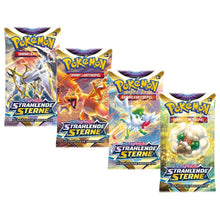 Pokémon Sammelkartenspiel – Strahlende Sterne Booster Pack (Deutsch) mit zufälligen Sammelkarten aus der beliebten Erweiterung