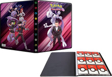 Ultra Pro Pokémon 9-Pocket Portfolio – Karmesin & Purpur 10: Ewige Rivalen, praktische Sammelmappe zum Schutz und zur Präsentation von Karten