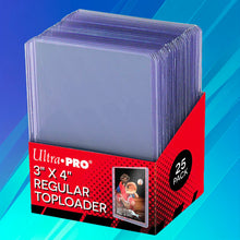 Ultra Pro Regular Toploader 3x4 (25er Pack) – stabile Kartenhüllen für sicheren Schutz von Sammelkarten und Trading Cards