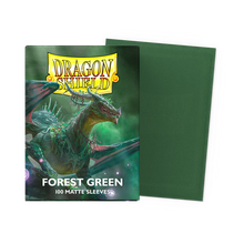 Dragon Shield Standard Sleeves – Matte-Forest Green AT-11056 (100 Sleeves)