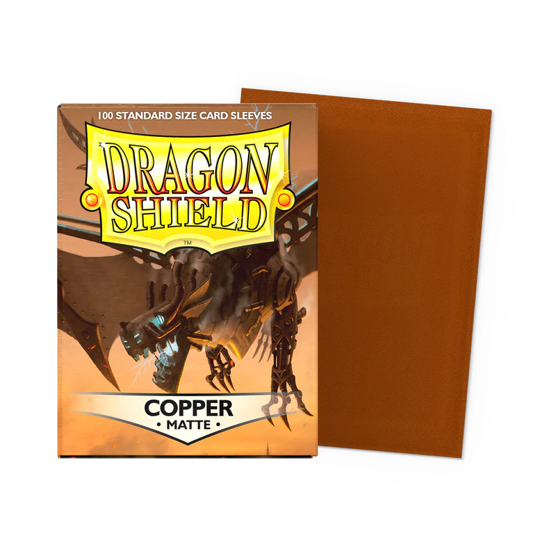 Dragon Shield Standard Sleeves – Matte-Copper AT-11016 (100 Sleeves)