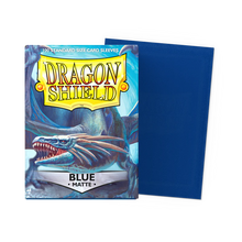 Dragon Shield Standard Sleeves – Matte-Blue AT-11003 (100 Sleeves)