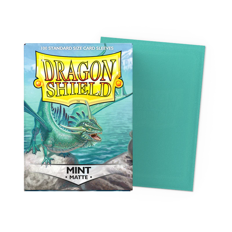 Dragon Shield Standard Sleeves – Matte-Mint AT-11025 (100 Sleeves)