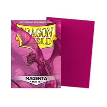 Dragon Shield Standard Sleeves – Matte-Magenta AT-11026 (100 Sleeves)