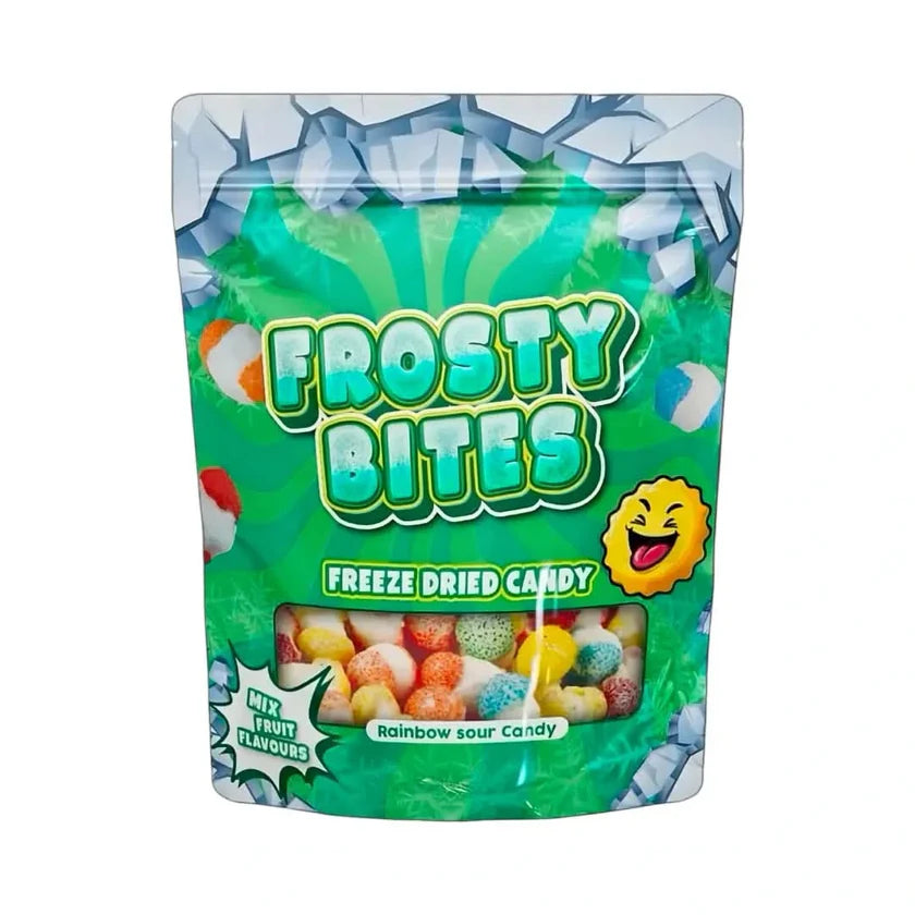 Frosty Bites Rainbow Sour 76g – Knuspriger Regenbogen mit extra Säurekick