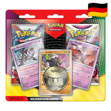 Pokémon Karmesin & Purpur Enhanced 2-Pack Blister DE – Benesaru, Boninu & Beatori