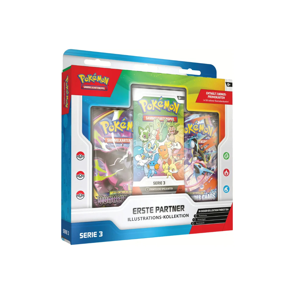 Pokémon Erste Partner Illustrations Kollektion – Serie 3 🇩🇪 (Vorbestellung für den 07.08.2026)