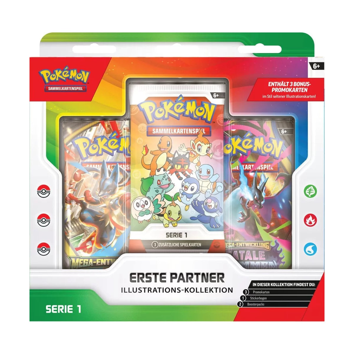Pokémon Erste-Partner-Kollektion  🇩🇪 (Vorbestellung 20.03.2026)